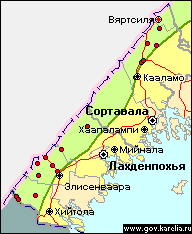 Карта пограничной зоны псковской области