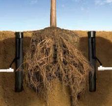 О системе внутрипочвенного полива